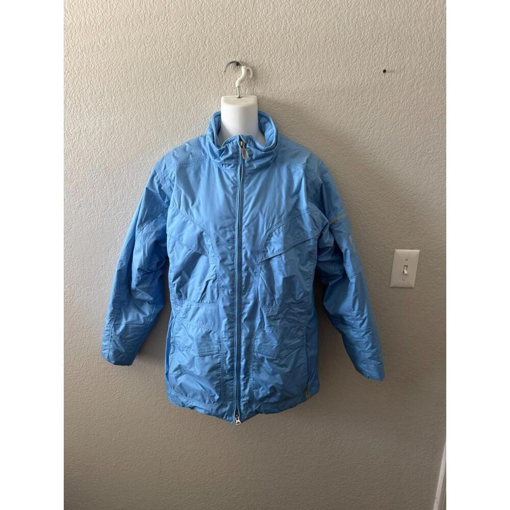 Obermeyer Alt 3 Hydroblock Bora Bora Women's Blue Sz 8 Snowboard Ski Jacket